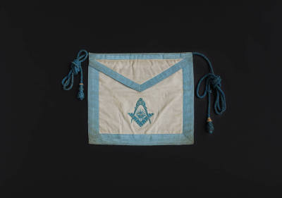 Masonic Lodge Officer Apron
Artist unidentified
Photo by José Andrés Ramírez