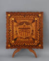 James J. Crozier, (1867–1950), “Independent Order of Odd Fellows Marquetry Table,” Probably Isl…