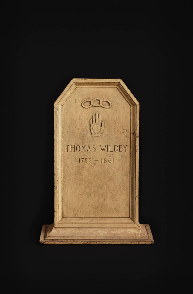 Artist unidentified, “Independent Order of Odd Fellows Thomas Wildey Gravestone,” United States…