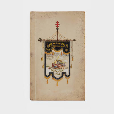 Artist unidentified, “Knights of Templar Banner Design for Damascus Commandery No. 15,” United …