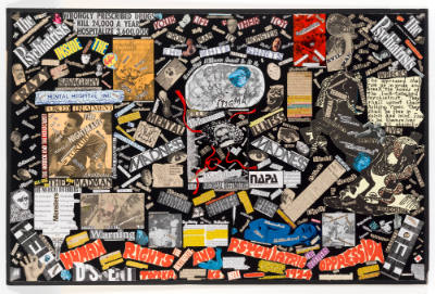 Richard Saholt, (1924–2014), “Untitled (Human Rights and Psychiatric Oppression),” Minneapolis,…