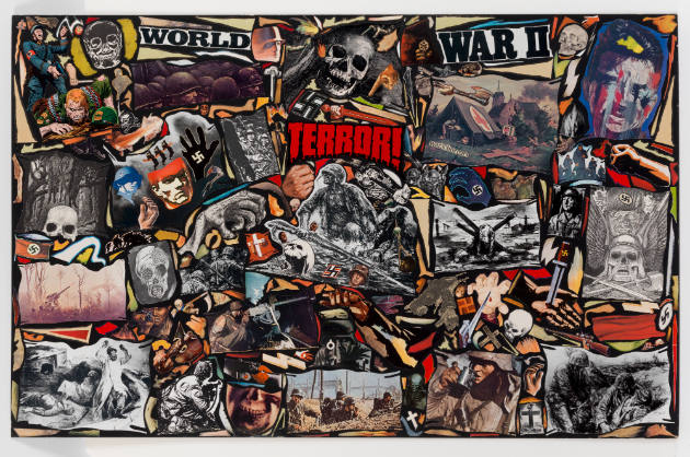 Richard Saholt, (1924–2014), “Untitled (World War II Terror!),” Minneapolis, Minnesota, Late 20…