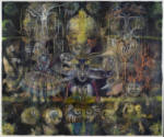 Christine Sefolosha, (b. 1955), “On a Thread,” Montreaux, Switzerland, 2013, Ink, pigments, and…