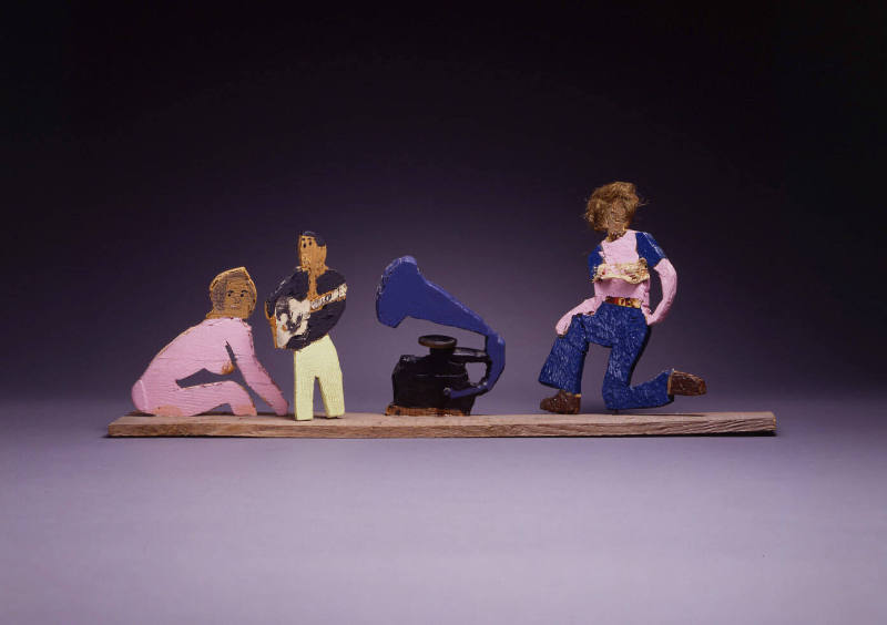 Group of Three Figures and a Gramophone
Steven Ashby
Photo by John Parnell