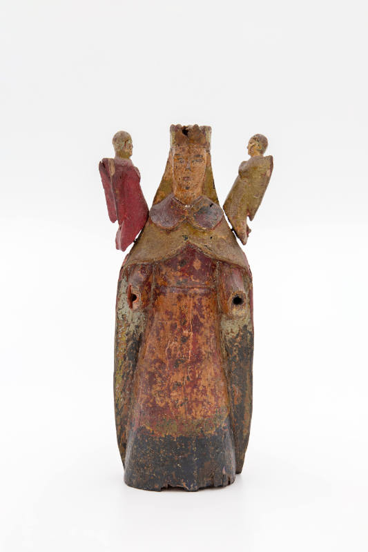 Caban Family, “Santo; Virgin of Perpetuao,” Puerto Rico, Late 19th century, Paint on wood, 9 3/…