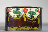 Butler Shop, (act. 1824–c. 1855); paint decoration by Ann Butler, (1813–1887), Trinket Box, Gre…