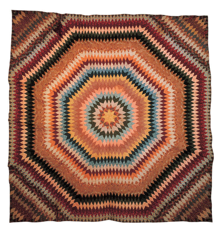 Sunburst Quilt
Probably Rebecca Scattergood Savery 
Photo by Terry McGinnis