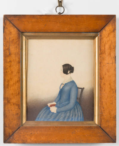 Seated Woman in Blue
Artist unidentified
Photo by Adam Reich