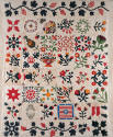 Cross River Album Quilt
Mrs. Eldad Miller (1805–1874) and others
Photo by Gavin Ashworth