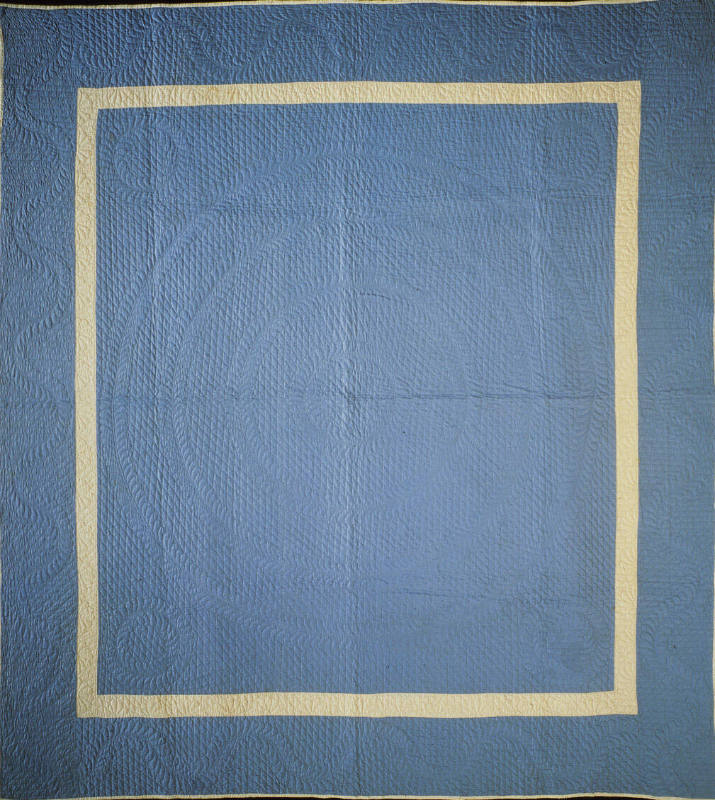 Artist unidentified, “Inside Border Quilt,” Midwest, Probably Ohio, 1915–1925, Cotton, quilting…