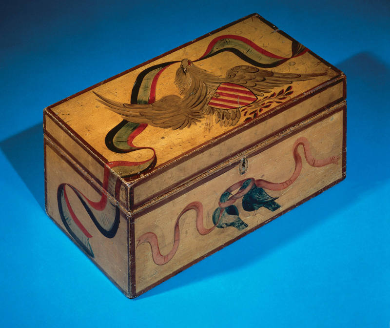 Trinket Box with Eagle Decoration
Artist Unidentified
Photographed by Helga Photo Studio