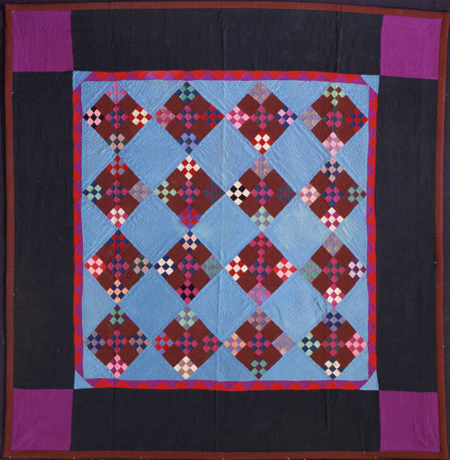 Double Nine-Patch Quilt
Artist unidentified
Photo by Schecter Lee