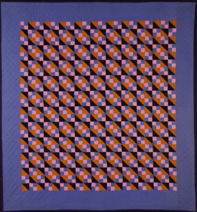 Four-Patch in Triangles Quilt
Barbara Zook Peachey
Photographer unidentified