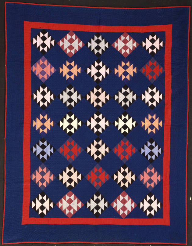 Crosses and Losses Quilt
Artist unidentified
Photographed by Schecter Lee