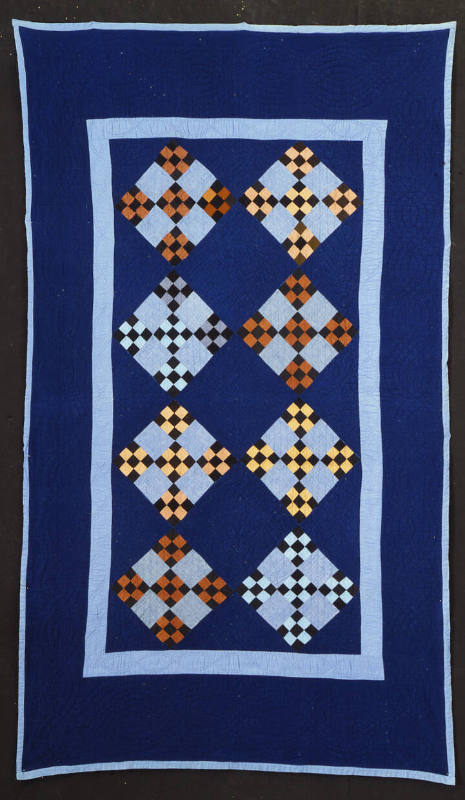 Double Nine-Patch Lounge Quilt
Mrs. Dan Troyer
Photographed by Schecter Lee