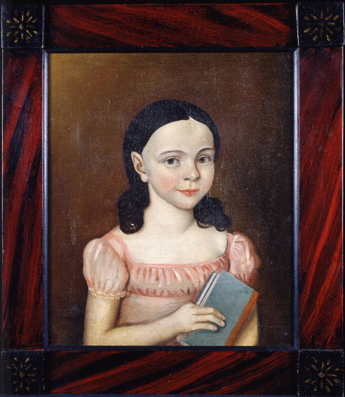Attributed to Thomas Ware, (1803-1827), “Mary Eddy Churchill or Elizabeth Palmer Churchill”, Wo…