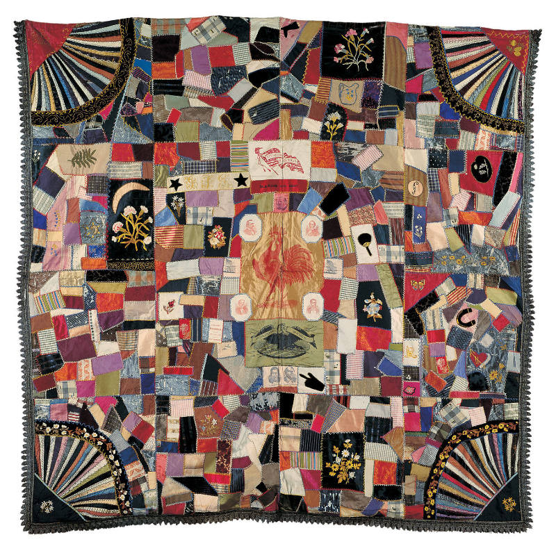 Cleveland-Hendricks Crazy Quilt
Artist unidentified
Photographer unidentified