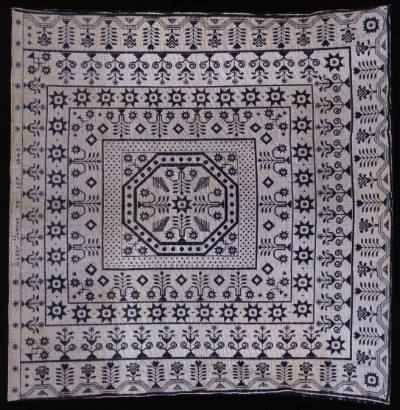 Woven Candlewick Spread: Octagonal Central Medallion
Hannah Leathers Wilson; "Salley Tanner no…