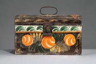 Artist unidentified, “Document Box”, Bloomfield and Simsbury, Connecticut, Early 19th Century, …