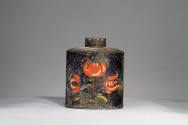 Artist unidentified, (1805-1900), “Tea Caddy,” United States, Before 1835, Paint on tinplate, 6…