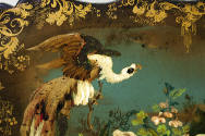 Artist unidentified, “Handscreen”, Probably Birmingham, England, 1800–1850, Paint on papier-mâc…