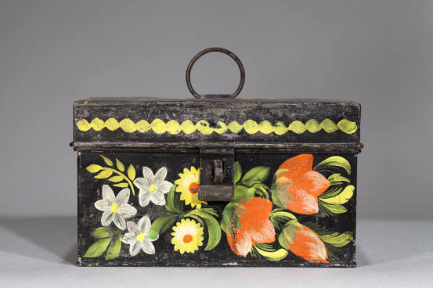 Artist unidentified, “Document Box”, Probably Stevens Plains (now Westbrook), Cumberland County…