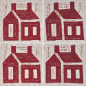 Schoolhouse Quilt Top (detail)
The Presbyterian Ladies of Oak Ridge, Missouri
Photo by Matt H…