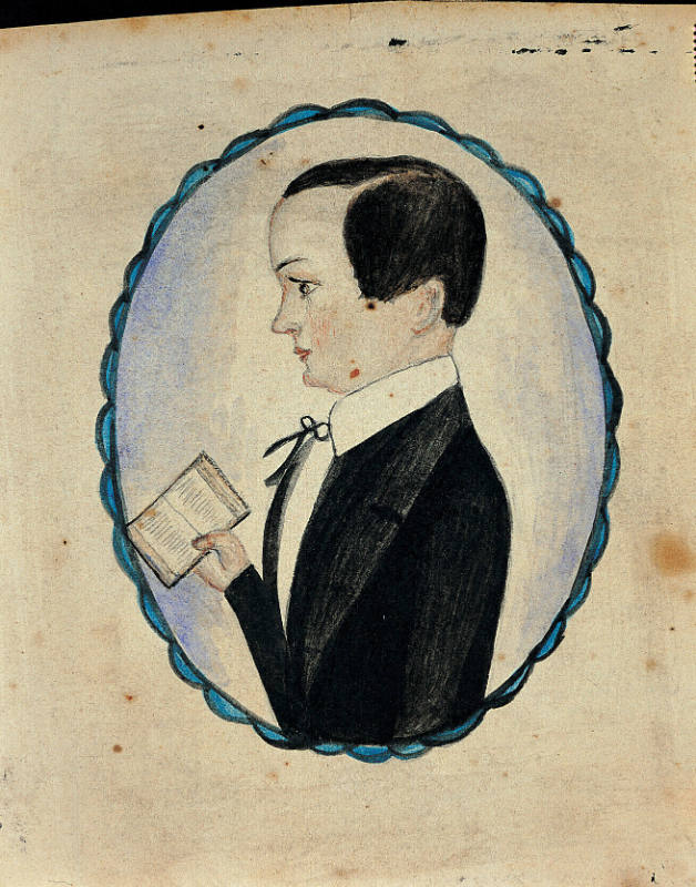 Young Boy Holding an Open Book
Attributed to Thomas Skynner
Photographed by John Parnell 