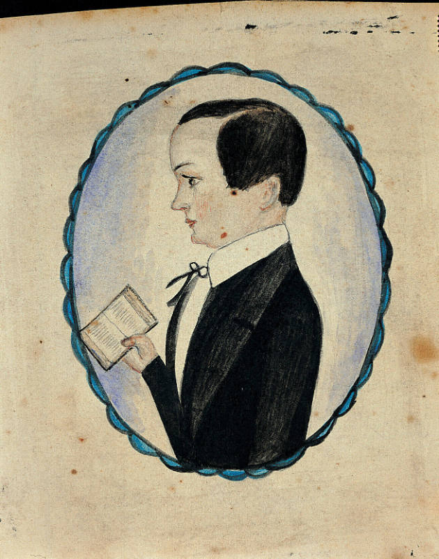 Young Boy Holding an Open Book
Attributed to Thomas Skynner
Photographed by John Parnell 
