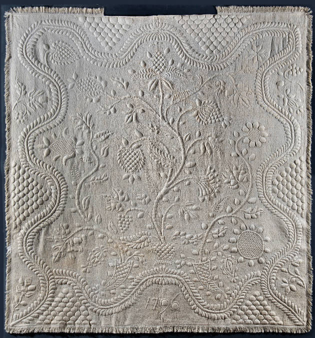 Tree of Life Whitework Quilt
Artist unidentified
 Photo by Gavin Ashworth