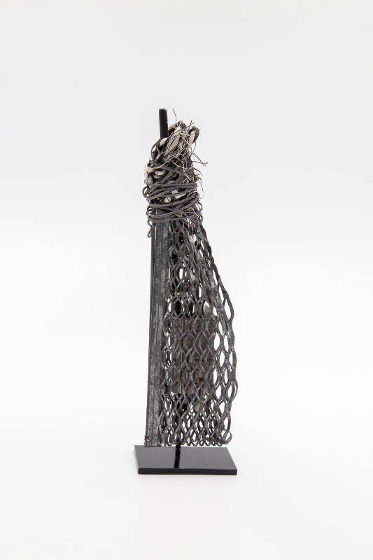 "Philadelphia Wireman", (dates unknown), “Untitled,” Philadelphia, c. 1970-1982, Wire mesh, bla…