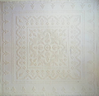 Candlewick Spread
Weaver Unidentified; Initialled "AFX"
Photographed by Helga Photo Studio