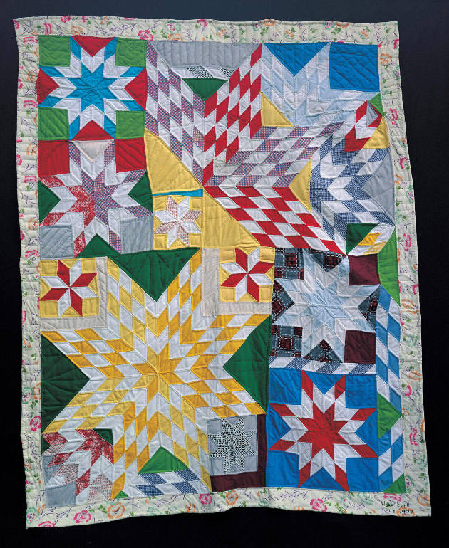 Star Quilt
Nora McKeown Ezell
Photo by Scott Bowron