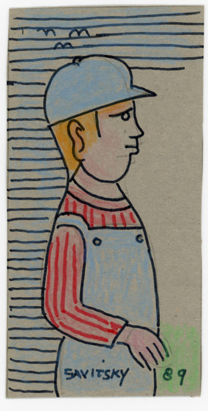 John "Jack" Savitsky, (1910–1991), “Untitled (Woman)”, Lansford, Carbon County, Pennsylvania, 1…