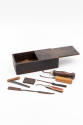 Charles Butler, “Box of carving tools and sharpening stones”, Florida, United States, Mid-20th …