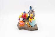 John Foxell, “Untitled”, Staten Island, New York, United States, n.d., Stone, plastic (figurine…