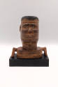 Philip Pellegrino, (1918–1980), Bust/Head, Torrington, Connecticut, 1950–1970, Leather, 9 3/8 x…