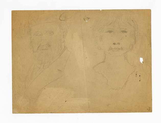 John Kane, (1860–1934), “Untitled (double-sided)”, Pittsburgh, Pennsylvania, n.d., Pencil on dr…