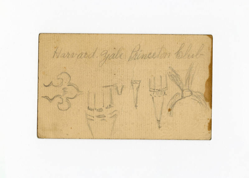 John Kane, (1860–1934), “Untitled”, Pittsburgh, Pennsylvania, n.d., Pencil on heavy cream stati…
