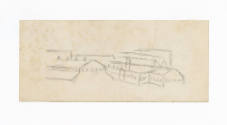 John Kane, (1860–1934), “Two Studies of warehouses”, Pittsburgh, Pennsylvania, n.d., a: Pencil …