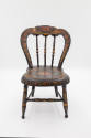 Artist unidentified, “Miniature Chair”, Eastern United States, c. 1850, Paint on wood, 13 1/4" …