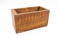 Artist unidentified, “Box”, Eastern United States, c. 1900, Paint on wood, 5 x 9 1/2 x 5 in., C…