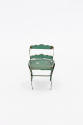 Artist unidentified, “Miniature Chair”, United States, n.d., Paint on tinplate, 8 4/5 x 4 4/5 x…