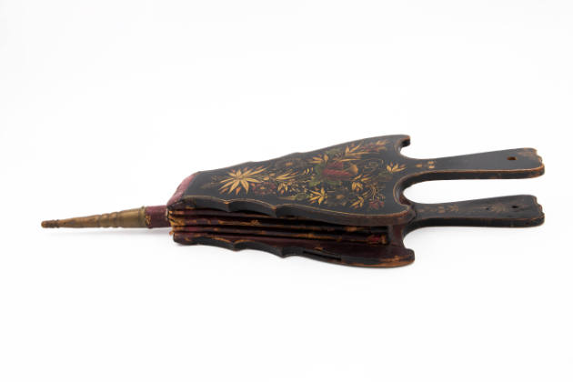 Artist unidentified, “Bellows”, Eastern United States, Early 19th century, Paint on wood with l…