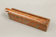 Artist unidentified, “Pencil Box with Slide Top,” New England, 1800 - 1900, Pine, 3/4 × 8 × 1 1…