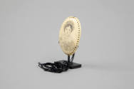 Artist unidentified, “Miniature Portrait”, United States, 1820–1840, Panbone, ebony, approx. 3 …