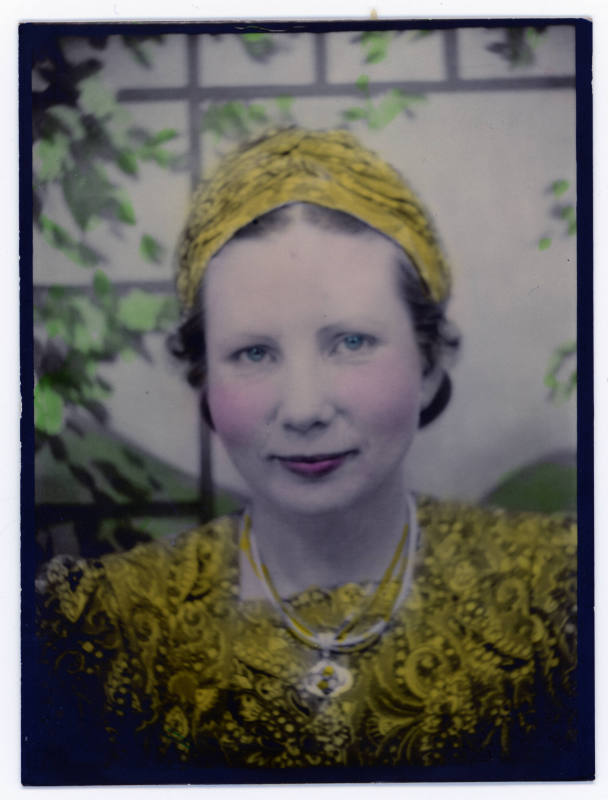 Photographer unidentified, “Untitled (Photo booth portrait)”, United States, c. 1915–1969, Hand…