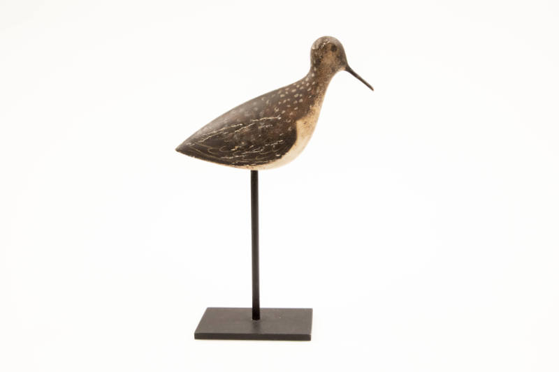 Joel Barkelow, “Sandpiper,” United States, 1895–1905, Paint on wood, 5 × 7 × 1 3/8 in., Collect…