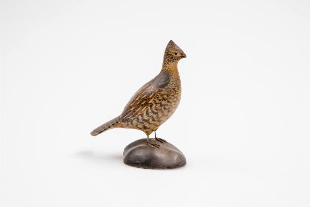 Anthony Elmer Crowell, (1862–1951), “Ruffed Grouse”, East Harwich, Massachusetts, n.d., Paint o…