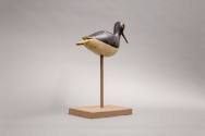 George Wallace, “Willet”, New Jersey, 1900, Paint on wood, 5 × 11 × 2 1/2 in., Collection Ameri…